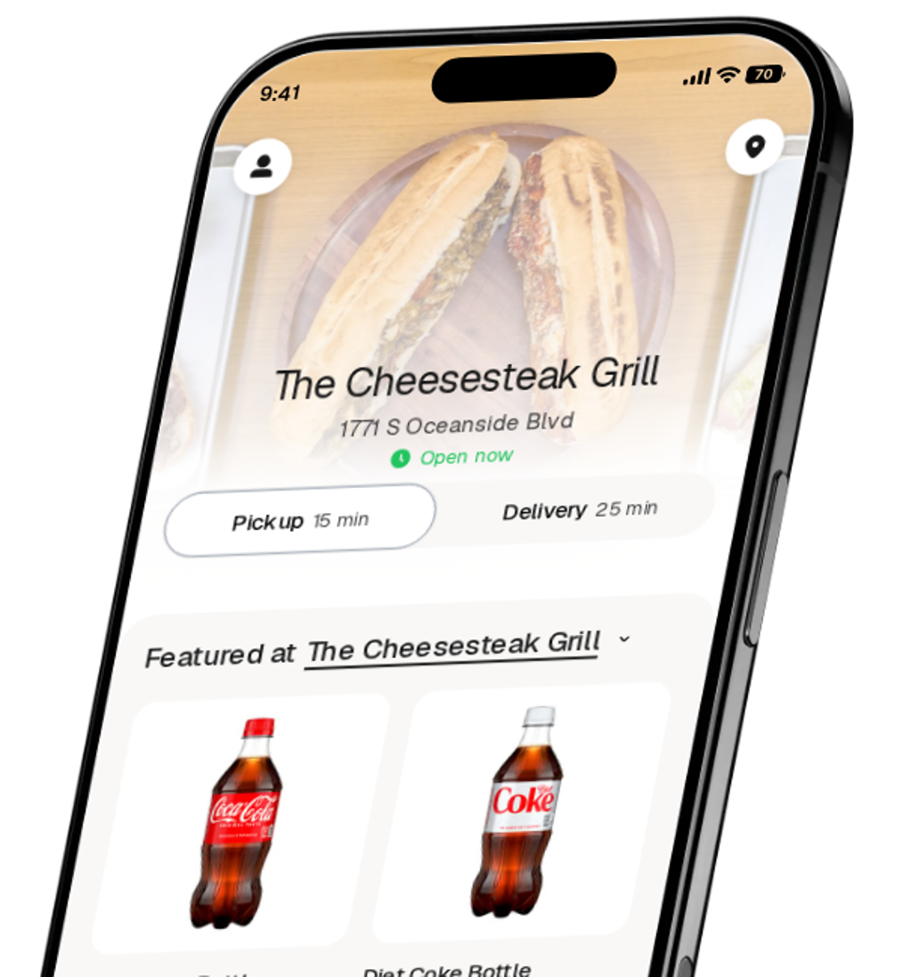 The Cheesesteak Grill app preview